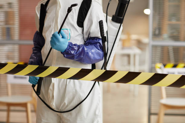 Professional Blood Cleanup technician working in Point Pleasant Beach, NJ